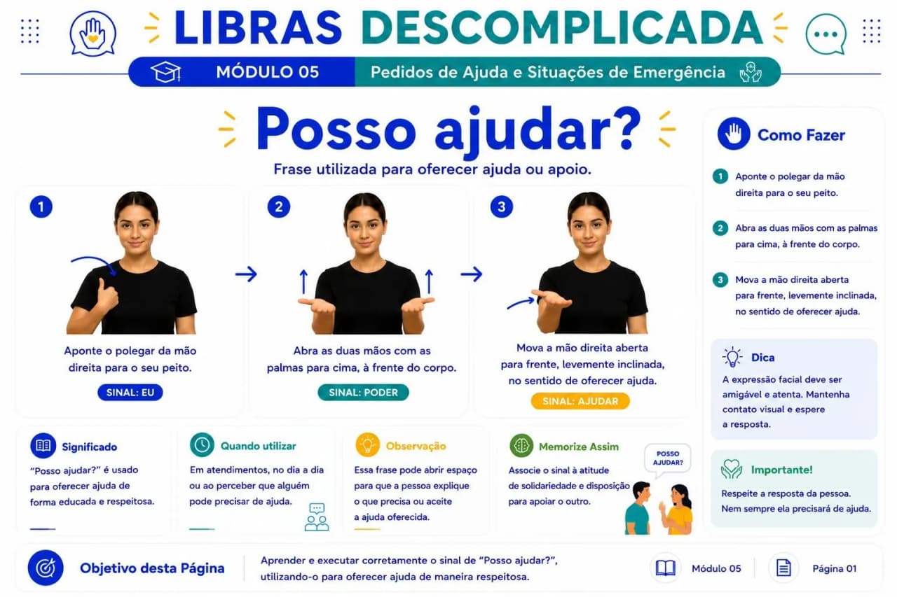 Mapa mental visual de Libras 8